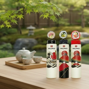 Tube en papier kraft biodégradable de qualité alimentaire, conteneur pop-up pour sushis, boîte à sushis facile à manger, emballage pratique - Product Image 5