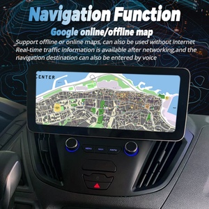 Pantalla IPS HD de 12.3'' para Coche, Reproductor Multimedia Estéreo, Tablet PC, Unidad Principal para Ford Tourneo Transit Custom 2013+, Android 13, CarPlay - Product Image 5