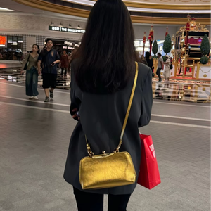 New Trendy Mini <b>Square</b> Crossbody Zipper Leather Bag Versatile Fashion Handheld Saddle for Women for Autumn Season Tanjing - Product Image 5