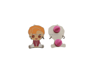 Alfileres de insignia de niño lindo personalizados para cada ocasión Diseños personalizados de alta calidad, precios asequibles y envío rápido - Product Image 4