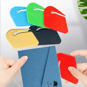 Custom Logo <b>Letter</b> Cutter <b>Plastic</b> Promotional <b>Letter</b> Opener with Personalized Design - Product Image 2