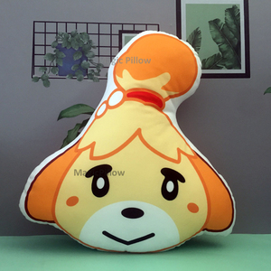 Vendita calda su misura di lino di cotone Anime cuscini a forma speciale per bambini <span class=keywords><strong>stampa</strong></span> digitale floreale trapuntato a strisce durevole - Product Image 4