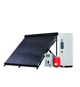 Good Quality Solar Vacuum Collector Tube Sun Heater Water Vacuum Pipe Stainless Steel Freestanding Solar Geyser Roof No Hot 500
