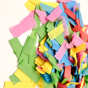 Coriandoli di Carta Velina Bianca Rettangolari con Luci in Movimento per Concerti, Discoteche e Feste Pazzesche - Product Image 3