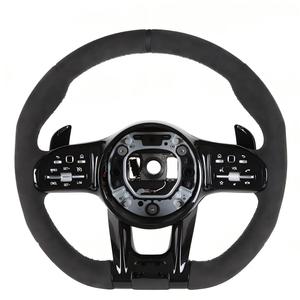 Volante AMG de Alcántara de Fábrica, Actualización de Antiguo a Nuevo para <span class=keywords><strong>Mercedes</strong></span> Clase A, E, C, S, GLC260, GLE, CLS, Gran Descuento en Stock - Product Image 1