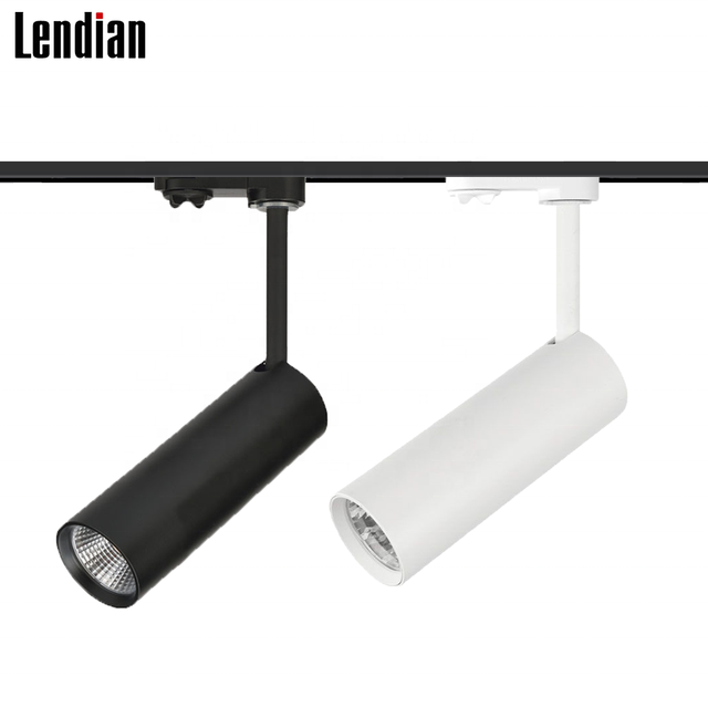 Modern Track Light System LED Aluminum 3 Wire Track Rail Lighting for Permanent Commercial Use Cost Effective Solution
