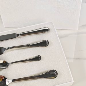 Ensemble de couverts classique en acier inoxydable doré de 24 pièces pour cadeau, mariage, fête - Product Image 6