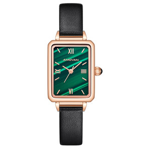 Luxury <strong>Rectangle</strong> case Women Wrist <strong>Watch</strong> With Japan Movement - Product Image 3