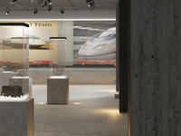 Meubles de présentation sur mesure pour boutique d'antiquités, comptoir en verre haut de gamme pour musée avec éclairage LED pour la rénovation de vitrine de bijouterie