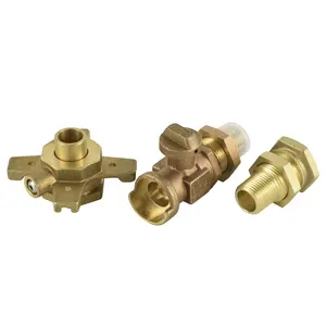 ISO228 5 Years Warranty 1/2" to 1" Casting Bronze Expansion Fitting For Water Meter