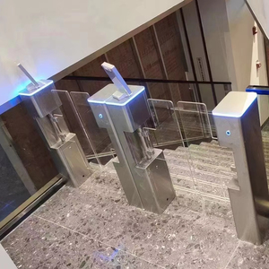 Acrylic Swing Turnstile Entrance <strong>Access</strong> <strong>Control</strong> Swing Barrier Gate Gym Amusement Park - Product Image 6