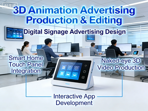 Service de production vidéo d'animations 3D sans lunettes, création de contenu pour écrans LED 3D sans lunettes - Product Image 5