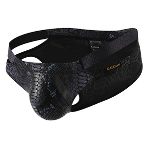 <span class=keywords><strong>Slip</strong></span> da <span class=keywords><strong>Uomo</strong></span> in Poliestere a Vita Alta Stile <span class=keywords><strong>Brasiliano</strong></span> per Bodybuilder, Comoda Biancheria Intima per Appassionati di Fitness - Product Image 2