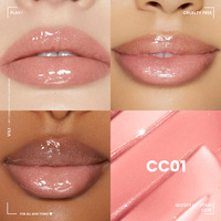 Gloss à lèvres liquide vegan à haute pigmentation, 48 couleurs, longue tenue, non collant, brillant, de haute qualité, vente en gros, marque privée