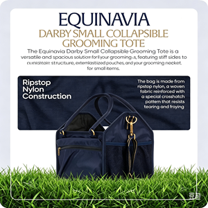 Custom Durable Pet Horse Grooming Brush <b>Kits</b> <b>Tool</b> <b>Bags</b> Equine Cleaning <b>Tool</b> Organizer Horse Grooming <b>Bag</b> with Shoulder Strap - Product Image 5