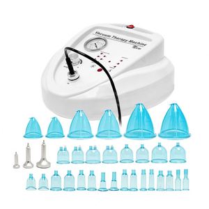 Juego de masaje corporal y facial Drenaje linfático Spa Terapia de ventosas para aumento de senos Máquina de vacío - Product Image 1