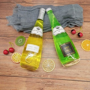 Bottiglie in <span class=keywords><strong>Vetro</strong></span> Trasparente da 500ml con Fondo Spesso per <span class=keywords><strong>Acqua</strong></span> Minerale - Product Image 3