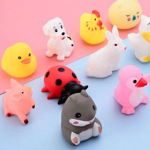 Plastic Bear Cartoon Squeaky Baby <b>Bath</b> Water Play Educational Interactive Toy for Children - Product Image 3