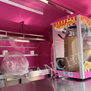 Mini carrito de comida móvil Airflow con equipo para hornear | Remolque de quiosco para caravana de helados a la venta - Product Image 5