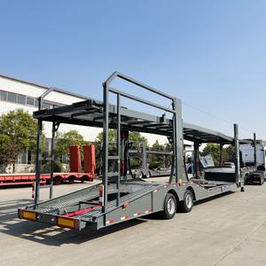 Fábrica China Ofrece Nuevo Semirremolque de 2 Ejes para Transporte de Camiones Pesados y Vehículos Utilitarios - Product Image 6