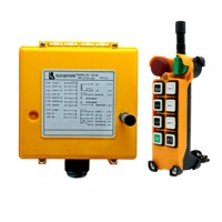 Control Remoto por Radio F23-6D de 6 Teclas y Dos Velocidades, Control Remoto Industrial Inalámbrico para Grúa, Suministrado Directamente por el Fabricante