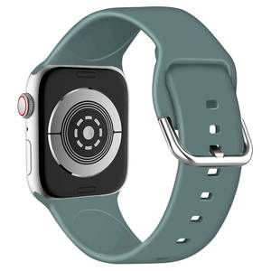 สายนาฬิกาซิลิโคนอัจฉริยะ AP MOQ ต่ำ38/40/41mm และ42/44/45/49mm ผลิตได้รวดเร็ว AW-S16ล้างทำความสะอาดได้ - Product Image 3