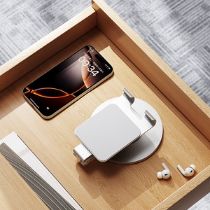 Feixiang X100 support de <span class=keywords><strong>tablette</strong></span> support en aluminium avec base rotative et <span class=keywords><strong>bras</strong></span> <span class=keywords><strong>articulé</strong></span> flexible <span class=keywords><strong>pour</strong></span> étuis épais et téléphones <span class=keywords><strong>pour</strong></span> bureaux - Product Image 4