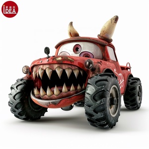 Coches de <span class=keywords><strong>juguete</strong></span> para niños pequeños, coches de fricción, coches de <span class=keywords><strong>juguete</strong></span> monstruo extraíbles, camión de Toro, camión de leopardo, camiones de cocodrilo - Product Image 6