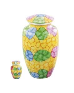 Urne de crémation en laiton de style américain pour adultes avec impression de tigre Mémorial décoratif personnalisé pour les cendres humaines Fournitures funéraires - Product Image 6