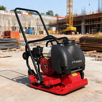 Mini-compacteur portatif à essence pour sol et asphalte – Remise sur le compacteur à plaque vibrante réversible