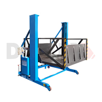 Plataforma Elevadora Hidráulica Portátil Móvil de 2 y 3 Toneladas para Uso en Construcción, Carga y Descarga