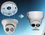 En stock: Caja de conexiones de aluminio original Hikvision DS-2CD2345FWD para cámara CCTV con base profunda, compatible con Array IR Turret Dome