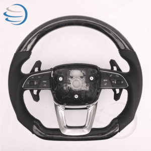 Volant Audi personnalisé en cuir pleine fleur B8 pour Audi A3 S3 RS3 A4L A5 S5 RS5 A6L A7 S7 RS7 Q2L Q3 Q5 Q5L Q7 - Product Image 5