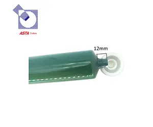 100ml nhà máy tùy chỉnh màu sắc bao bì nhựa che khuyết điểm ống tròn với nắp vặn Acrylic cho mặt nạ trên khuôn mặt