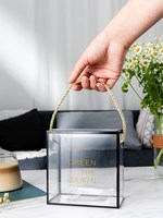 Boîte d'emballage pour desserts recyclée, boîte en PVC avec couvercle transparent, boîte d'emballage pour biscuits, boîte transparente pour bonbons