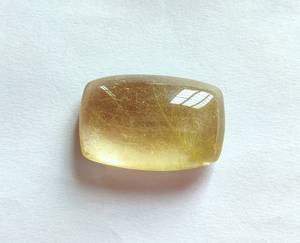 Accessoires de bijoux à bricoler soi-même haute qualité 100% cabochons naturels Quartz rutile doré pierre précieuse de guérison à prix d'usine vente en gros - Product Image 3