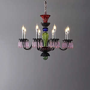 Lámpara colgante <span class=keywords><strong>de</strong></span> cristal <span class=keywords><strong>Baccarat</strong></span> francesa nueva al por mayor, estilo europeo, para villa, mansión, sala <span class=keywords><strong>de</strong></span> estar, comedor, dormitorio, hogar, Zhongshan - Product Image 4