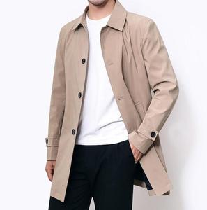2023 printemps et automne affaires décontracté hommes long manteau avec bonne qualité longueur moyenne mode hommes manteau - Product Image 2