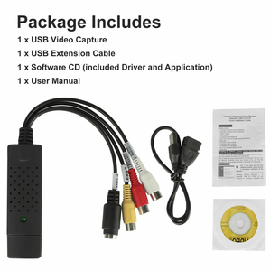 MS2100 UTV007 MS2106 USB 2.0 Audio Vidéo <span class=keywords><strong>VHS</strong></span> <span class=keywords><strong>vers</strong></span> DVD Convertisseur <span class=keywords><strong>PC</strong></span> Carte de Capture <span class=keywords><strong>Adaptateur</strong></span> pour Win 7 8 64 32 B - Product Image 6