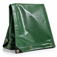 Bâche en PVC enduit imperméable sur mesure, résistante aux UV, en vinyle épais, avec œillets renforcés pour camion et remorque