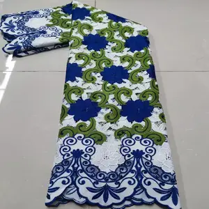Лидер продаж, разноцветная Водорастворимая Ткань для вышивки с техникой кружева для платья принцессы для девочек