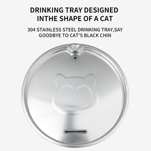 No Battery 8L Pet Waterer for Multi-Pet Homes <strong>Cat</strong> Head and Spring Outlets OEM Wholesale - Product Image 2