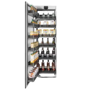 Smart Intelligent Elevator Linkage Snack Cabinet Organization Storage Kitchen Cabinet Pantry Drawer Tall Pull Out Basket