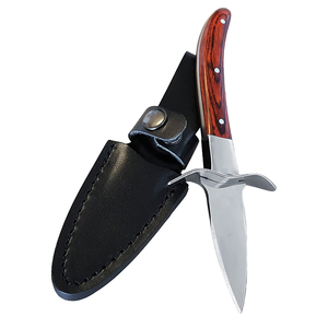 Coltello Apri <span class=keywords><strong>Ostriche</strong></span> Manjia Premium in Acciaio Inossidabile con Manico in Legno per Aprire <span class=keywords><strong>Ostriche</strong></span> e Frutti di Mare - Product Image 1