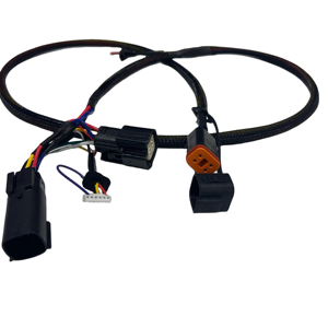 DT Konnektörlü Örgülü Boru Otomotiv Kablo Demeti, Oto Elektrik Sistemi için - Product Image 1
