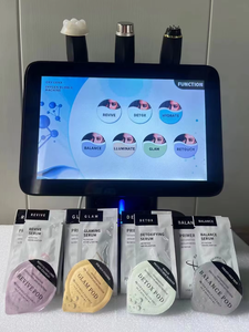 3-in-1 nhỏ CO2 bong bóng & oxy chăm sóc da mặt máy oxy mặt & Máy massage cho vẻ đẹp chăm sóc cá nhân - Product Image 5