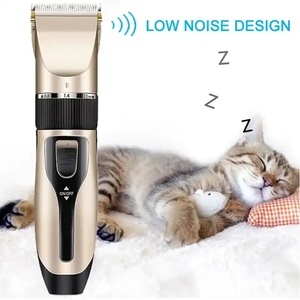 Rasoir pour animaux de compagnie chien chat spécial coupe de cheveux tondeuses électriques à poussoir cheveux de chien en peluche tondeuses de coiffeur électriques poussoir à cheveux - Product Image 1