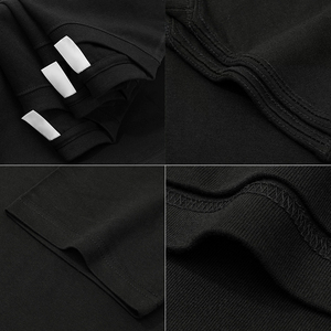 Bán Buôn Tùy Chỉnh Thương Hiệu Của Bạn Logo 100% Cotton Áo Thun Trống Người Đàn Ông T Áo Sơ Mi Đồng Bằng Người Đàn Ông Giản Dị Của T-Shirts - Product Image 6