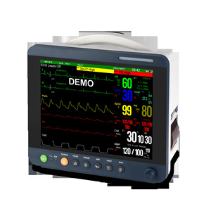 Patient <b>Monitor</b> 12 Inch <b>Touch</b> <b>Screen</b> ECG With SpO2 NIBP CO2 Multi Parameter Vital Signs Display For Hospital Use - Product Image 2