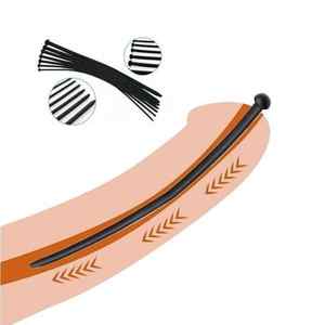 อุปกรณ์ขยายท่อปัสสาวะทำจากซิลิโคนแบบนิ่ม8ขนาดก้านสำหรับใส่องคชาติแท่งกระตุ้นด้วยตัวเองสายสวนของเล่นทางเพศสำหรับผู้ชาย - Product Image 1